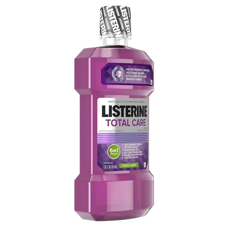 2-Pack Listerine Mount Vernon Total Care Mouth Wash 33.81 Fluid Ounce Purple